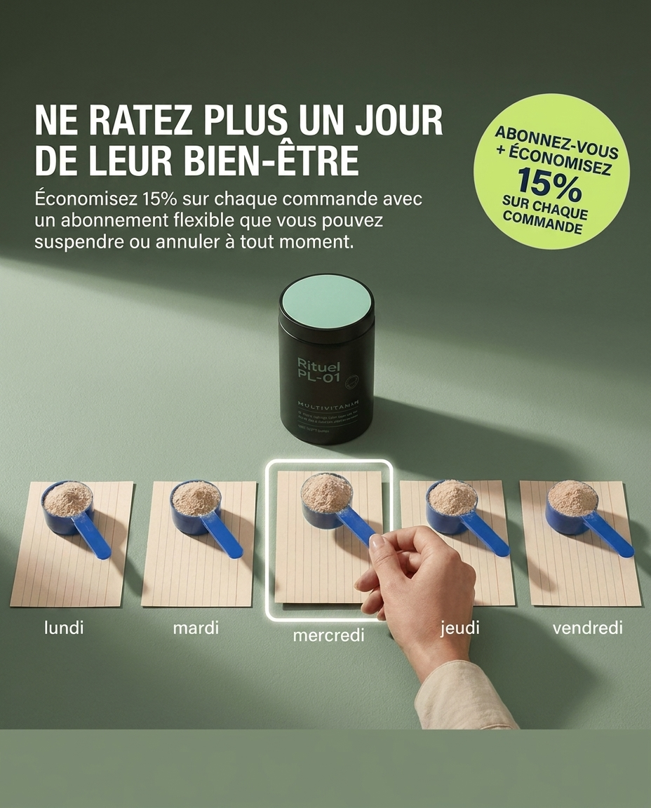 Rituel PL-01™ Multivitamines quotidiennes